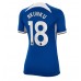 Tanie Strój piłkarski Chelsea Christopher Nkunku #18 Koszulka Podstawowej dla damskie 2023-24 Krótkie Rękawy